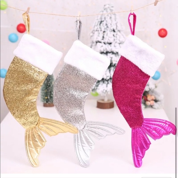 Sparkling Mermaid Tail Stockings - Picture 2 of 5